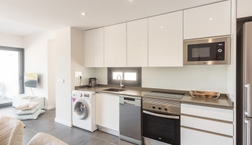 Resa Estates Ibiza te koop appartement Vadella Mar zee zicht keuken.jpg